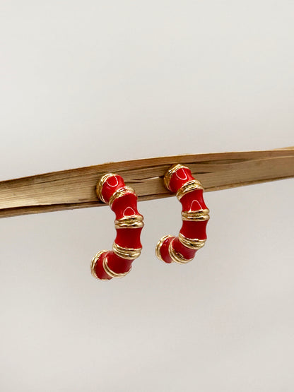 Aretes Bambu