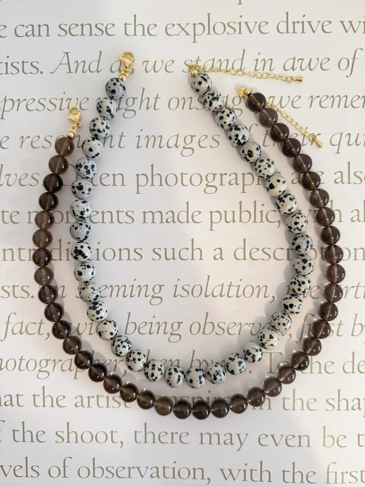 Collar Cuarzo Smoke