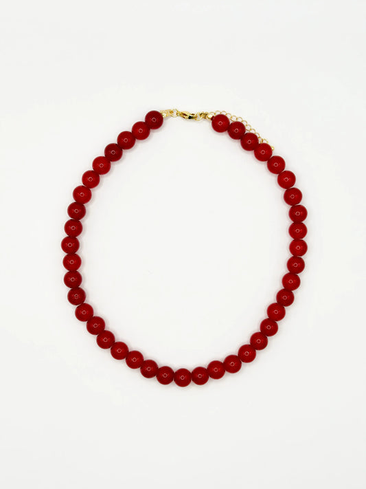 Collar Jade Cherry