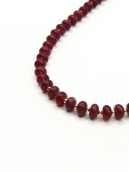 Collar Jade Plum