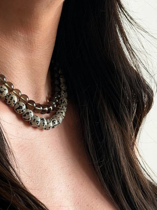 Collar Cuarzo Smoke